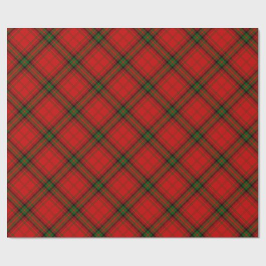 Clan MacDougall Tartan Geschenkpapier (Flach)