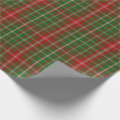 Clan MacDougall Tartan Geschenkpapier (Ecke)