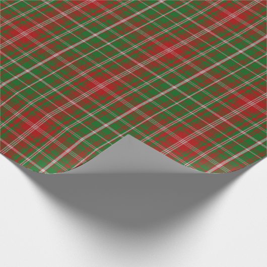 Clan MacDougall Tartan Geschenkpapier (Ecke)