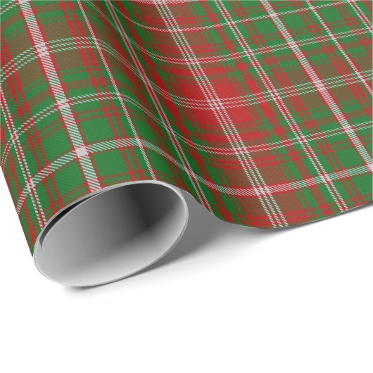 Clan MacDougall Tartan Geschenkpapier (Rolleneckpunkt)