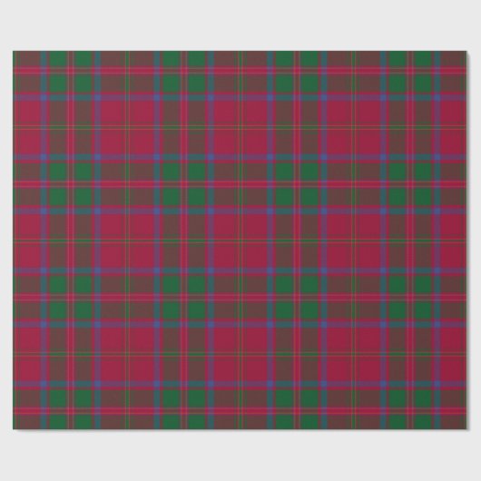 Clan MacDougall Tartan Geschenkpapier (Flach)