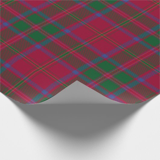 Clan MacDougall Tartan Geschenkpapier (Ecke)