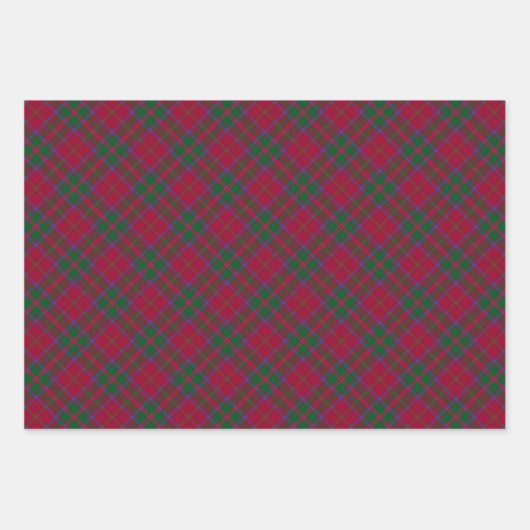 Clan MacDougall Tartan Geschenkpapier Set (Vorderseite 3)