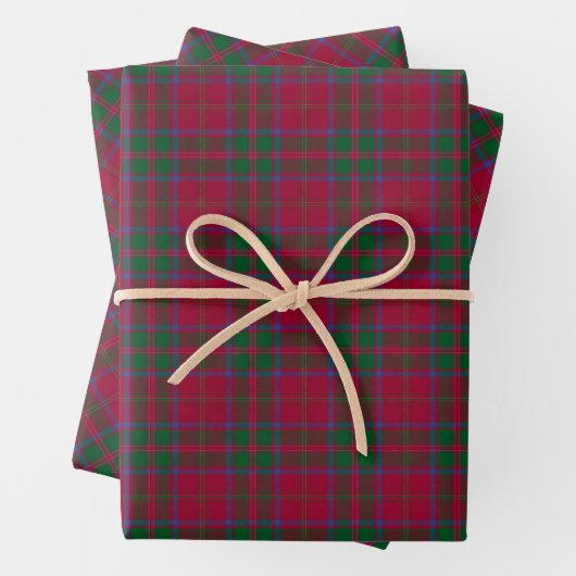 Clan MacDougall Tartan Geschenkpapier Set (Beispiel)