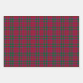 Clan MacDougall Tartan Geschenkpapier Set (Vorderseite)