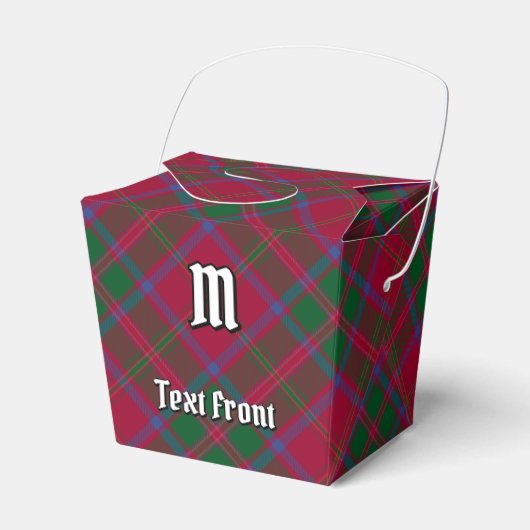 Clan MacDougall Tartan Geschenkschachtel (Vorderseite)