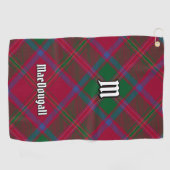 Clan MacDougall Tartan Golfhandtuch (Horizontal)