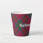 Clan MacDougall Tartan Milchtasse (Vorderseite)