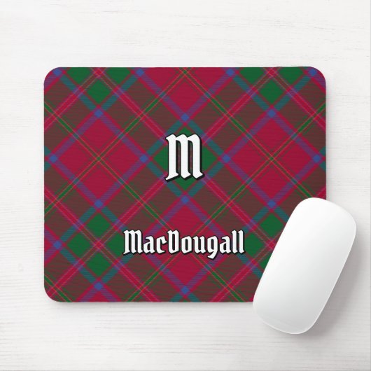 Clan MacDougall Tartan Mousepad (Mit Mouse)