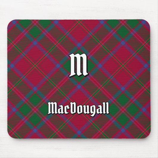 Clan MacDougall Tartan Mousepad (Vorne)