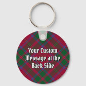 Clan MacDougall Tartan Schlüsselanhänger (Rückseite)