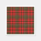 Clan MacDougall Tartan Serviette (Vorderseite)