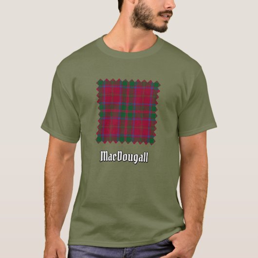 Clan MacDougall Tartan T-Shirt (Vorderseite)