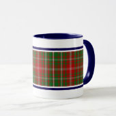 Clan MacDougall Tartan Tasse (VorderseiteRechts)
