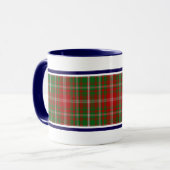 Clan MacDougall Tartan Tasse (Vorderseite Links)