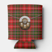 Clan MacDougall Tartan und Sporran Can Cooler Dosenkühler (Rückseite)