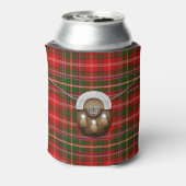 Clan MacDougall Tartan und Sporran Can Cooler Dosenkühler (Kanne Rückseite)