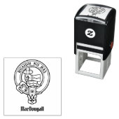 Clan MacDougall Wappen Permastempel (Beispiel)
