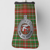 Clan MacDougall Wappen & Tartan Golf Headcover (Rotieren 90)