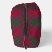 Clan MacDougall-Wappen über Tartan Waschbeutel (Rechts)