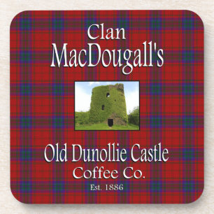 Clan MacDougalls Old Dunollie Castle Coffee Co. Untersetzer