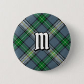 Clan MacDowall Tartan Button (Vorderseite)