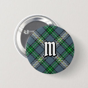 Clan MacDowall Tartan Button