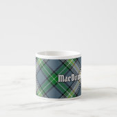 Clan MacDowall Tartan Espressotasse (Vorderseite)