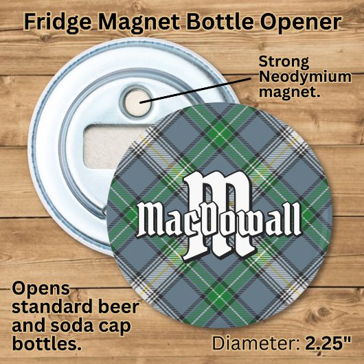 Clan MacDowall Tartan Flaschenöffner