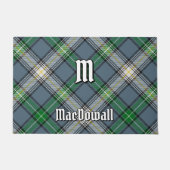 Clan MacDowall Tartan Fußmatte (Vorderseite)