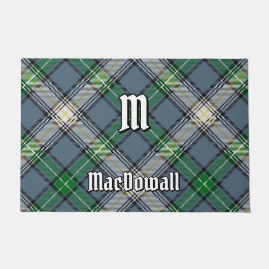 Clan MacDowall Tartan Fußmatte (Vorderseite)