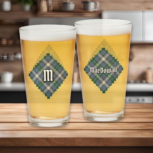 Clan MacDowall Tartan Glas