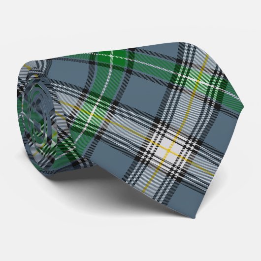 Clan MacDowall Tartan Krawatte (Gerollt)