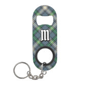 Clan MacDowall Tartan Mini Flaschenöffner (Vorderseite)