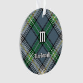 Clan MacDowall Tartan Ornament (Vorderseite)