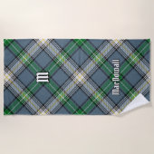 Clan MacDowall Tartan Strandtuch (Vorderseite)