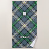 Clan MacDowall Tartan Strandtuch (Vorderseite)
