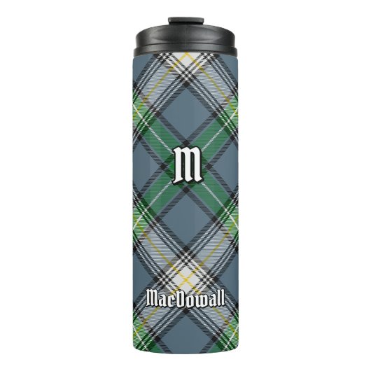 Clan MacDowall Tartan Thermosbecher (Vorderseite)