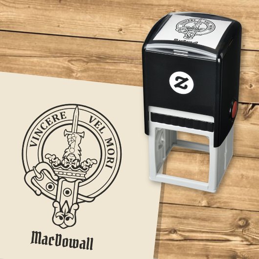 Clan MacDowall Wappen Permastempel
