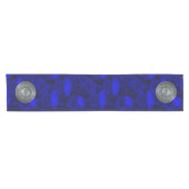 Clan MacDowall Wappen & Tartan Knot Kurzer Tischläufer (Horizontal)