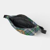 Clan MacDowall-Wappen über Tartan Bauchtasche (Offen)