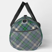 Clan MacDowall-Wappen über Tartan Duffle Bag (Rechts)