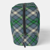 Clan MacDowall-Wappen über Tartan Waschbeutel (Rechts)
