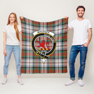 Clan MacDuff Dress Ancient Tartan Kariert Fleecedecke