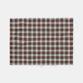 Clan MacDuff Dress Tartan Scottish Kariert Pattern Fleecedecke (Vorderseite (Horizontal))