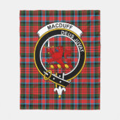 Clan MacDuff Jagd Ancient Tartan Kariert Fleecedecke (Vorderseite)