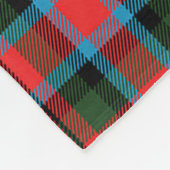 Clan MacDuff Jagd Ancient Tartan Kariert Fleecedecke (Ecke)