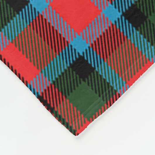 Clan MacDuff Jagd Ancient Tartan Kariert Fleecedecke (Ecke)