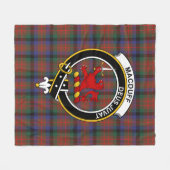 Clan MacDuff Jagd Modern Tartan Kariert Fleecedecke (Vorderseite (Horizontal))