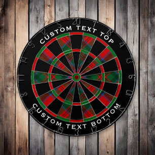 Clan MacDuff Tartan Dartscheibe